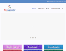 Tablet Screenshot of biomedicenter.com.mx